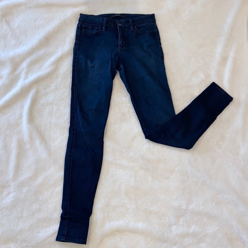 Joe’s skinny dark blue jeans  “the skinny”